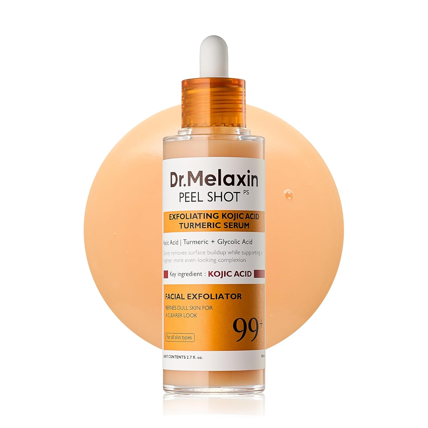 Dr.Melaxin Peel Shot Exfoliating Kojic Acid Turmeric Serum