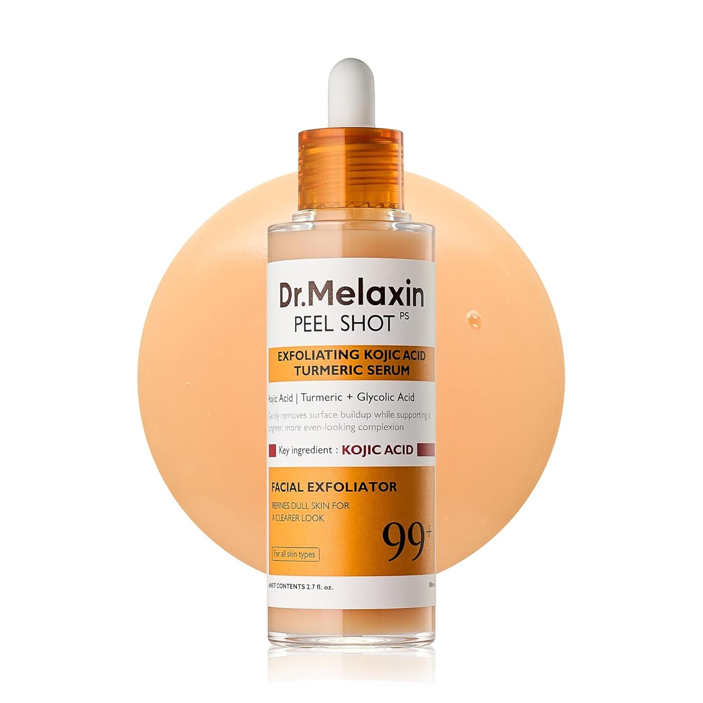 Dr.Melaxin Peel Shot Exfoliating Kojic Acid Turmeric Serum