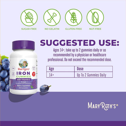 MaryRuth's Iron Gummies