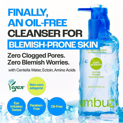 numbuzin Zero Blemish Oil-Free Micellar Cleansing Jelly