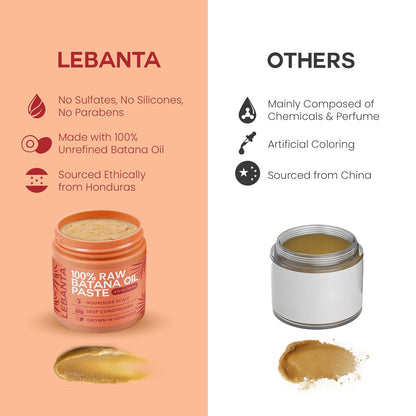 Lebanta Raw Batana Oil for Hair Growth