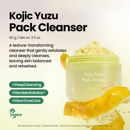 AXIS-Y Kojic Yuzu Pack Cleanser