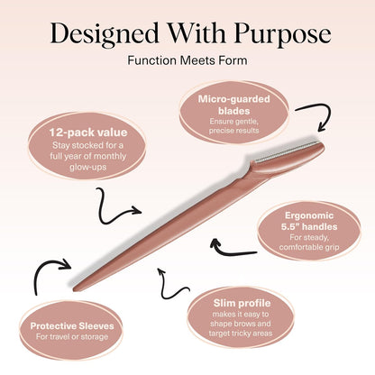 Kitsch Dermaplane Razor for Women Face