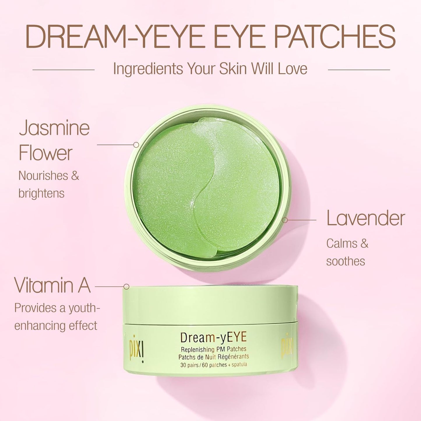 Pixi Beauty Dream-yEYE Calming Hydrogel Under Eye Patches