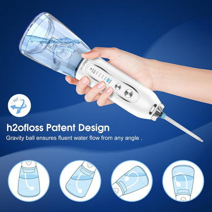 H2ofloss Water Flosser Professional Cordless Dental Oral Irrigator