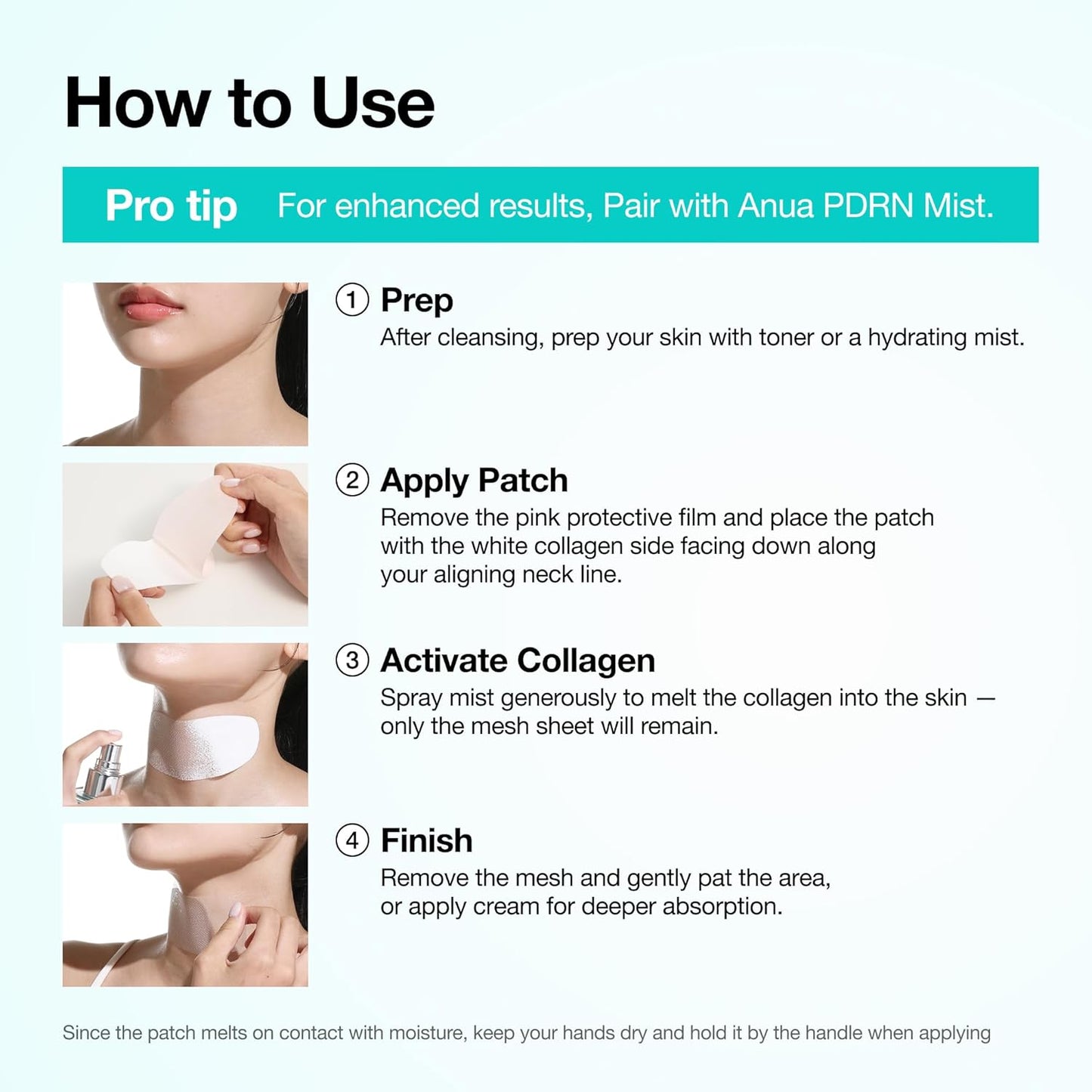 Anua PDRN Collagen Melting Patch For Neck