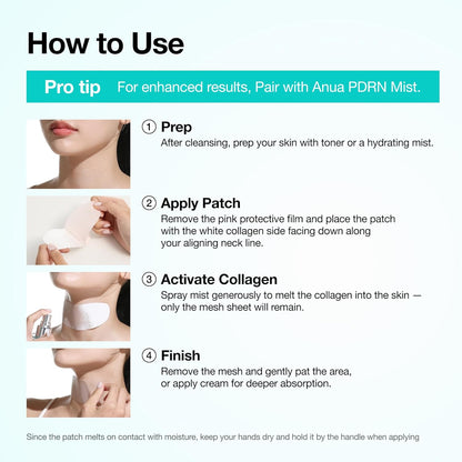 Anua PDRN Collagen Melting Patch For Neck