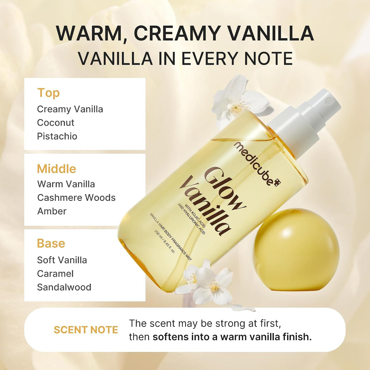 medicube Vanilla Hair Body Fragrance Mist
