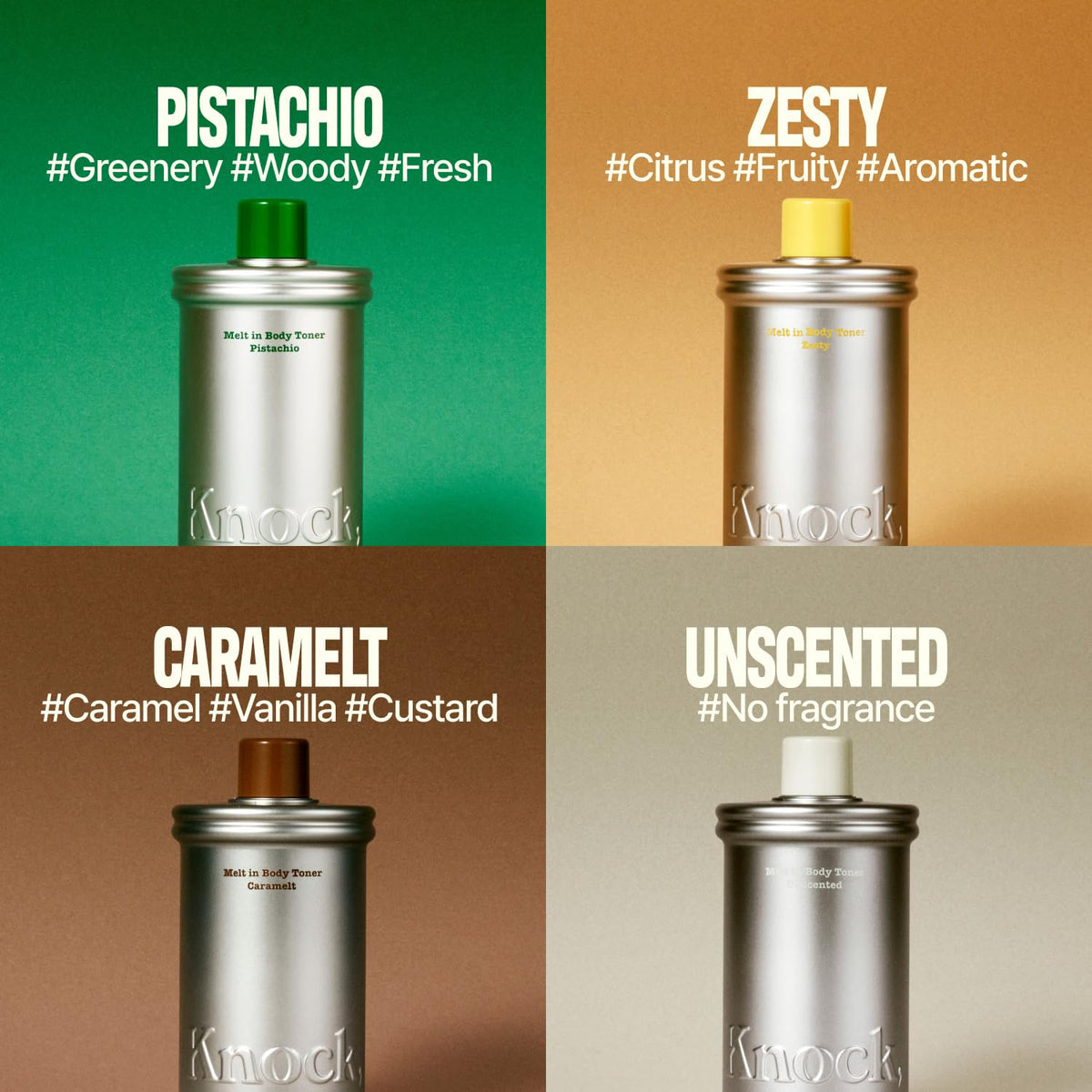 Knock, Melt in Body Toner Mini - Zesty