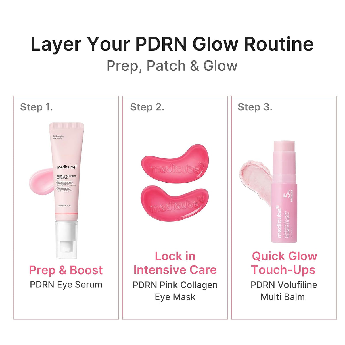 medicube PDRN Pink Collagen Jelly Eye Mask