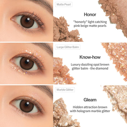 UNLEASHIA Glitterpedia Eyeshadow Palette
