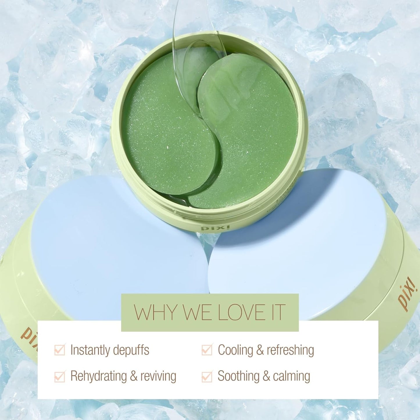 Pixi DetoxifEYE Depuffing Hydrogel Under-Eye Patches