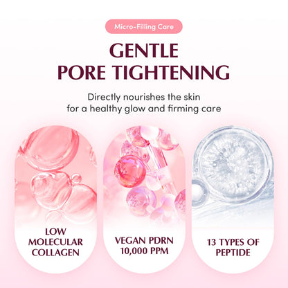 EQQUALBERRY - Collagen Pore-tight up Hydrogel Mask Set