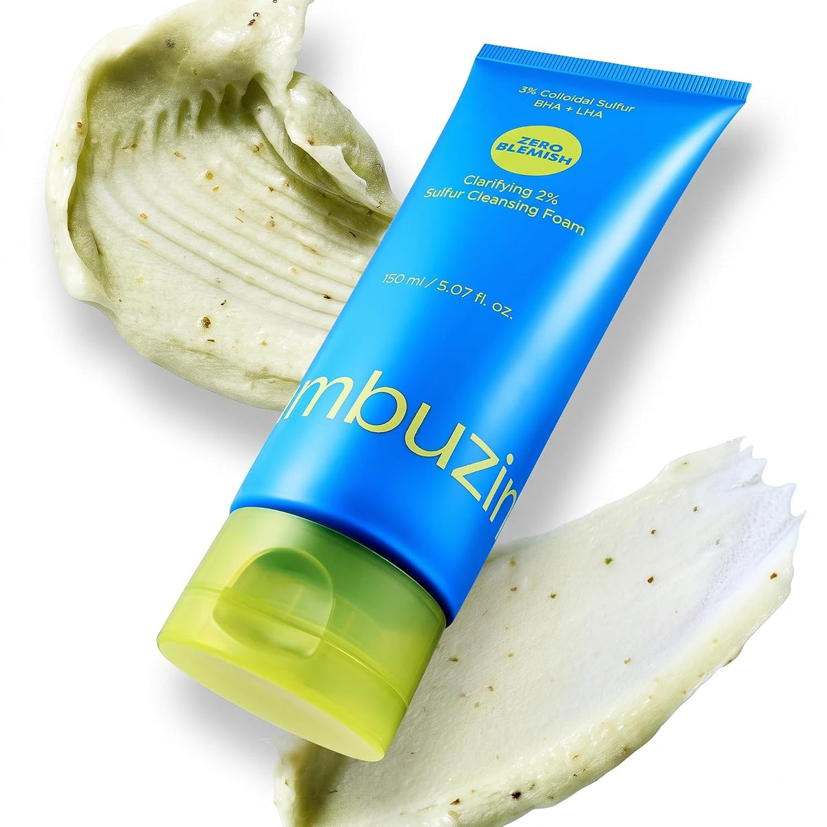 numbuzin Zero Blemish Clarifying 2% Sulfur Cleansing Foam