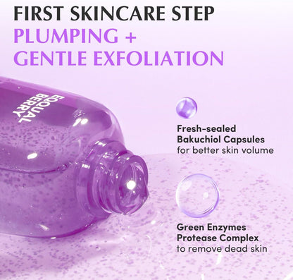 EQQUALBERRY Bakuchiol Plumping Capsule Toner