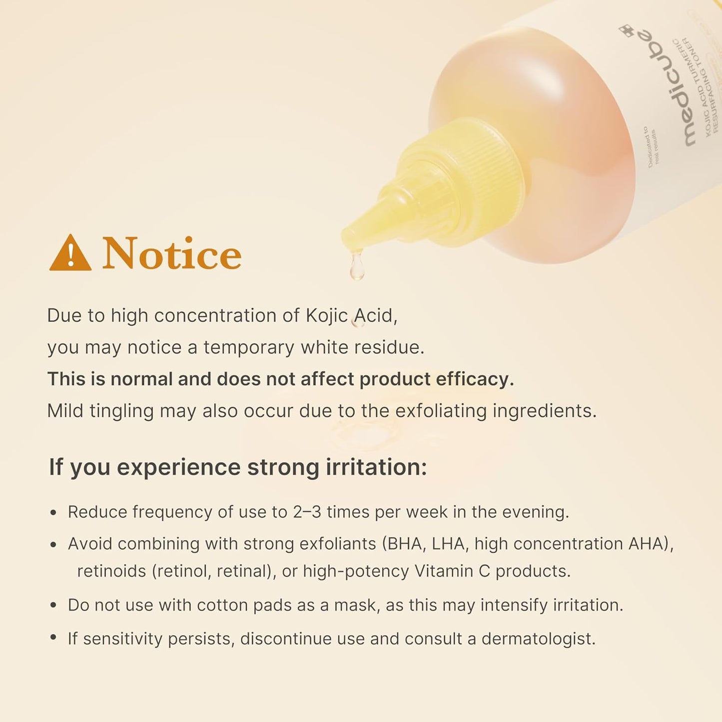 medicube Kojic Acid Turmeric Resurfacing Toner