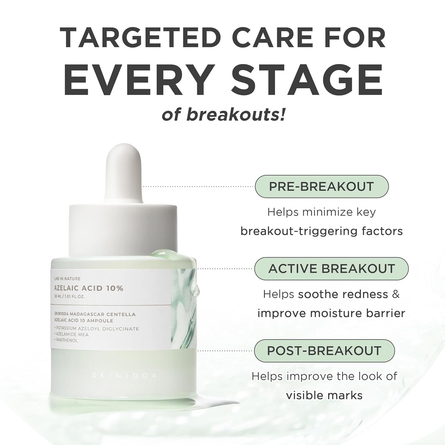 SKIN1004 Lab in Nature Madagascar Centella Azelaic Acid 10 Ampoule