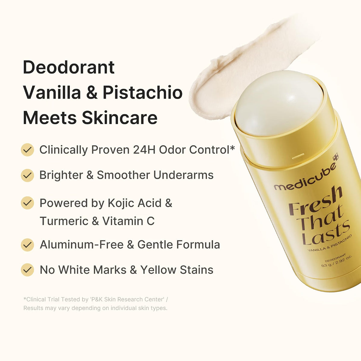 medicube Vanilla & Pistachio Deodorant
