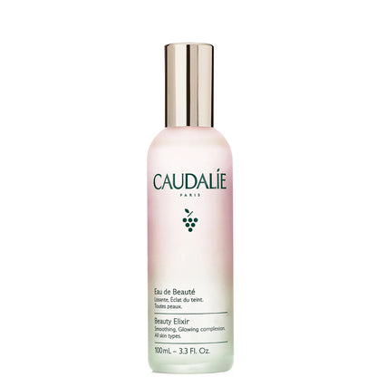 Caudalie Beauty Elixir Prep, Set Makeup, Glow Face Mist