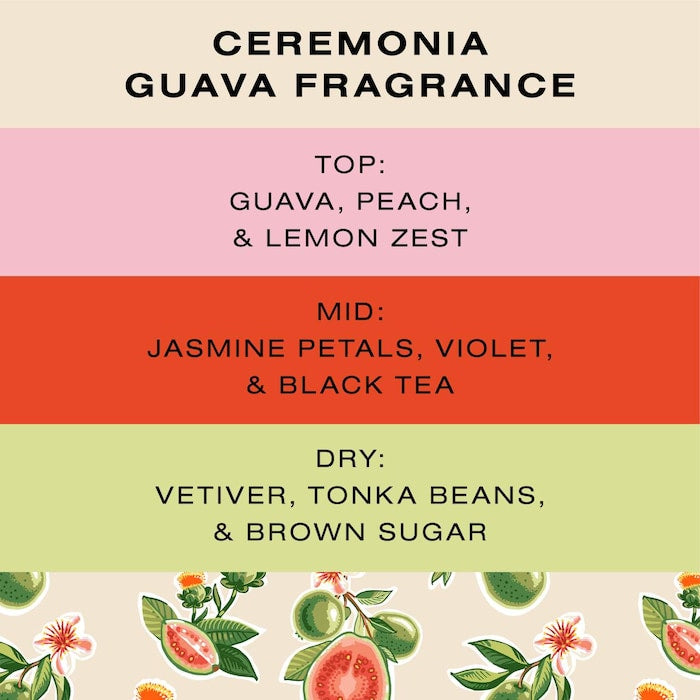 Ceremonia Guava Hair Repair Mask For Damaged, Color-Treated Hair