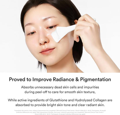 Abib Dark Spot Collagen Overnight Wrapping Mask Glutathione Film,