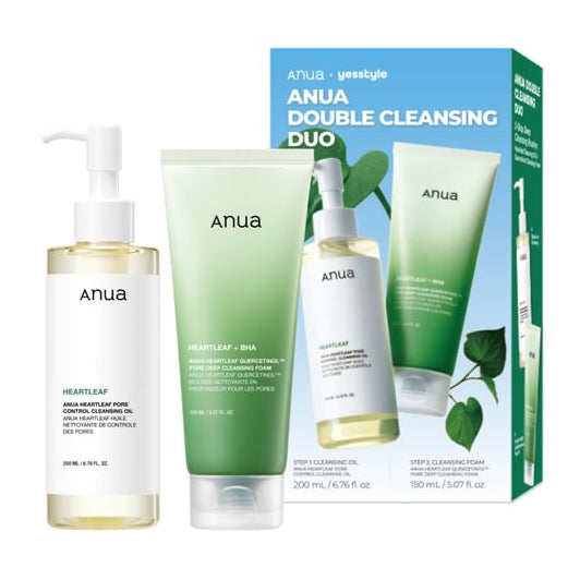 Anua Double Cleansing Duo Set.