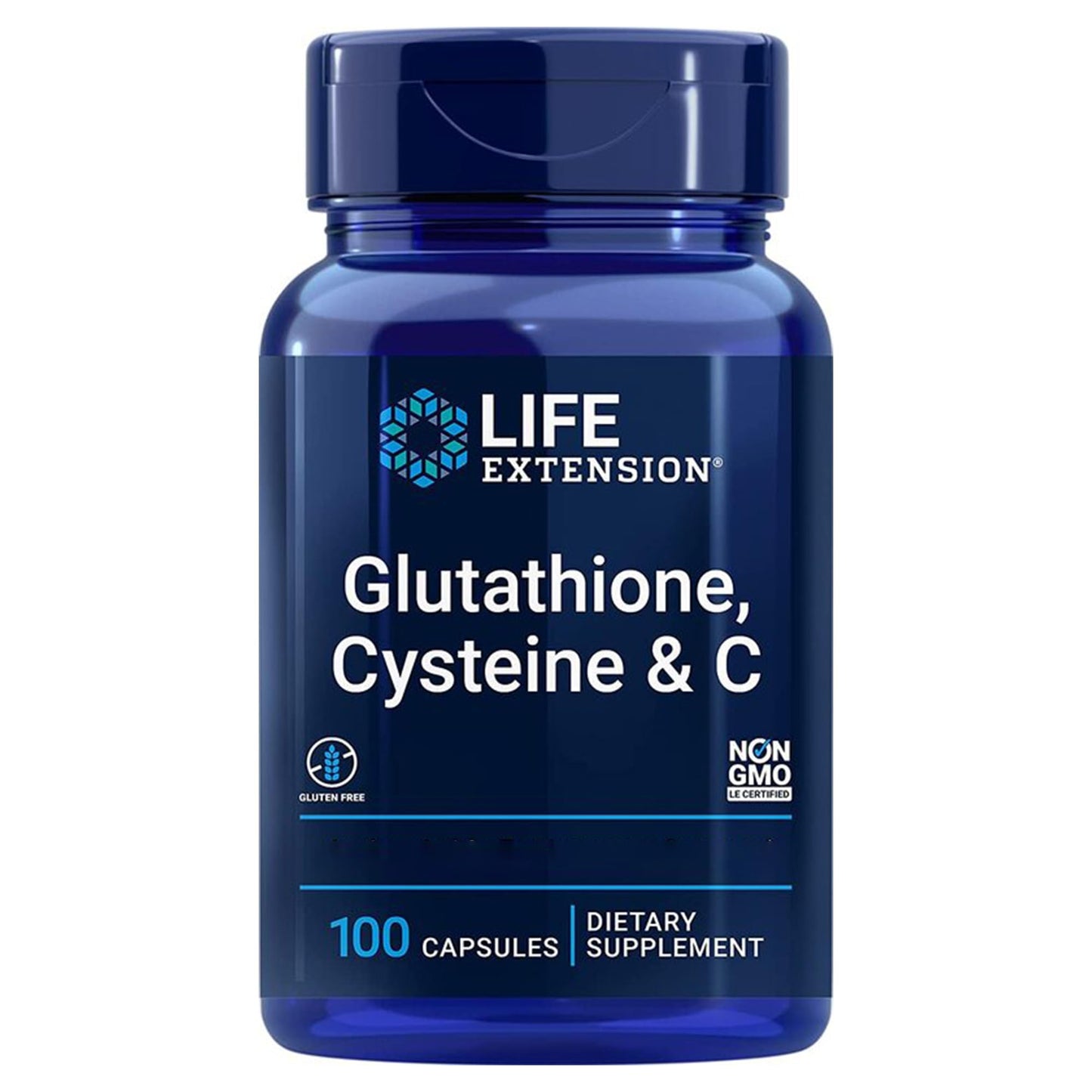 Life Extension Glutathione, Cysteine & C, 100 tabs