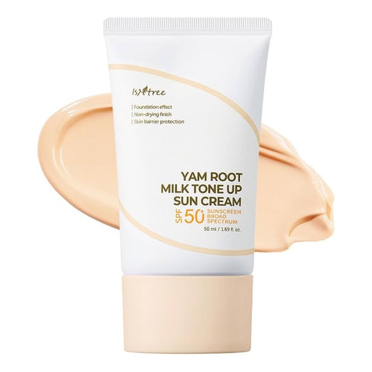 Isntree Yam Root Milk Tone Up Sun Cream
