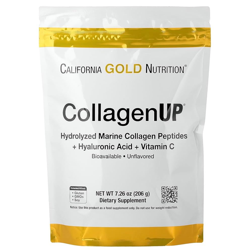 Collagen Up Powder California Gold Nutrition, Marine CollagenUp – Radiantly