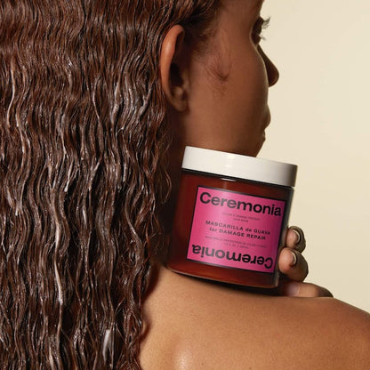 Ceremonia Guava Hair Repair Mask For Damaged, Color-Treated Hair