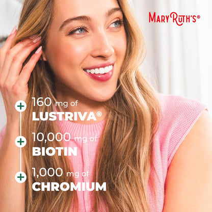 Mary Ruth’s Organics Liquid Multivitamin + Hair Growth (Dragon Fruit Melon)