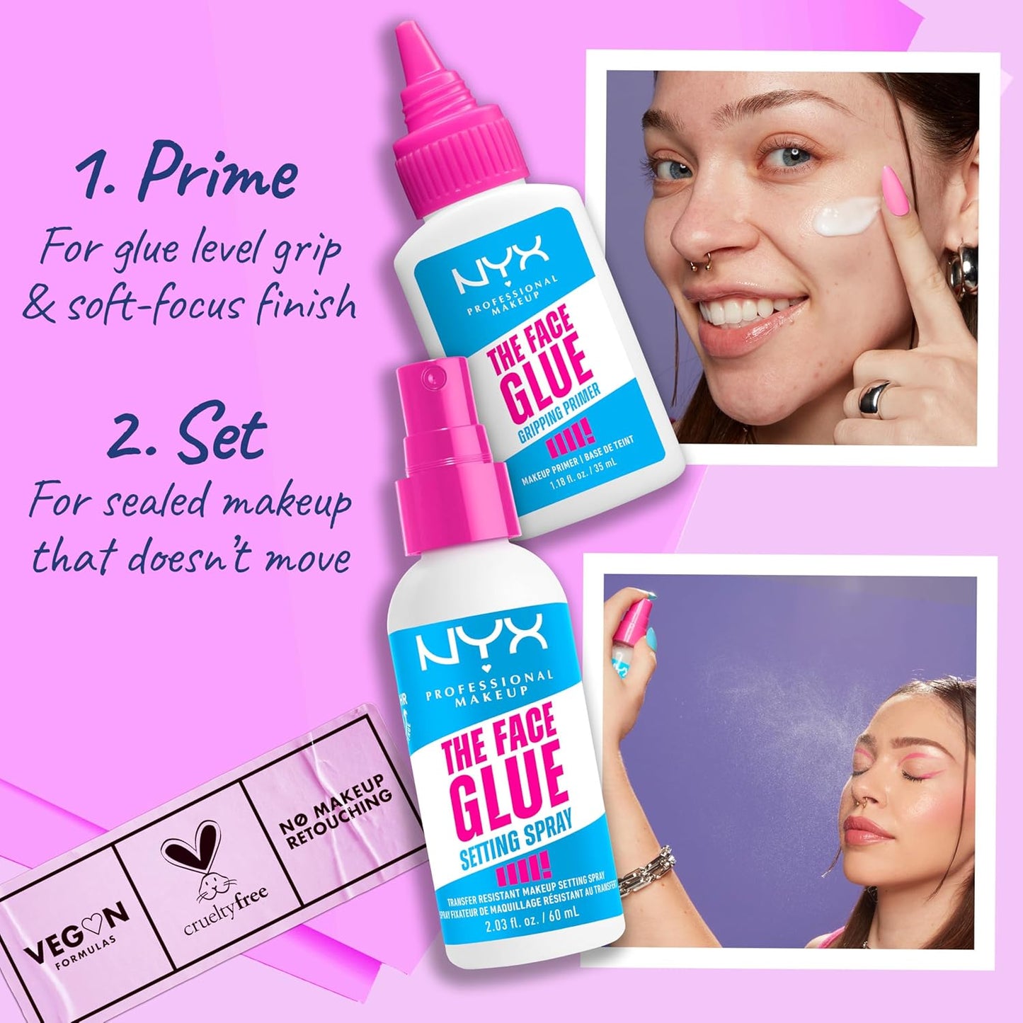 NYX PROFESSIONAL MAKEUP The Face Glue Gripping Primer
