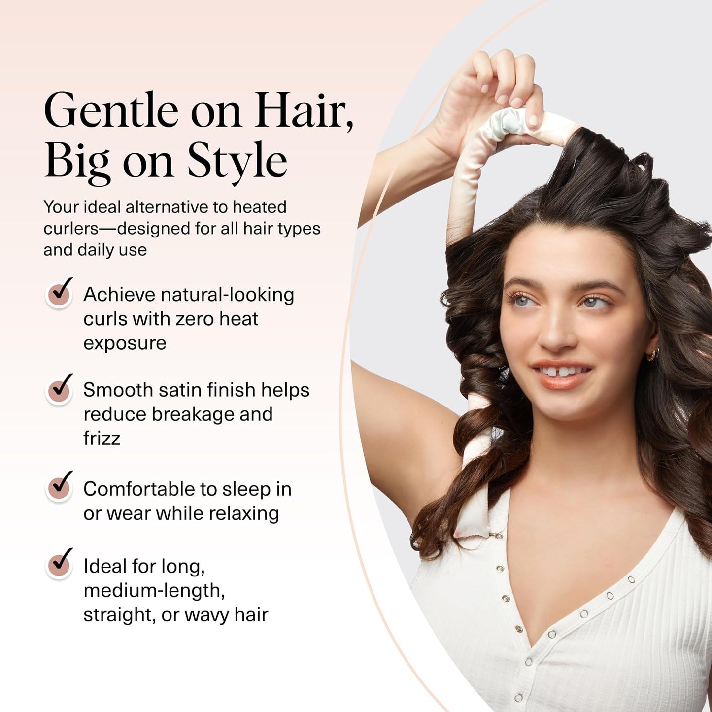 Kitsch Satin Heatless Curling Set