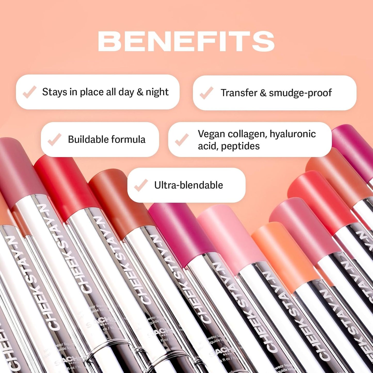 Sacheu Cheek STAY-N Liquid Blush for Cheeks