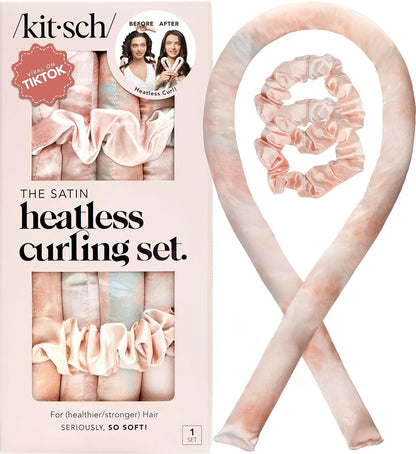 Kitsch Satin Heatless Curling Set