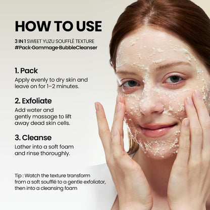 AXIS-Y Kojic Yuzu Pack Cleanser