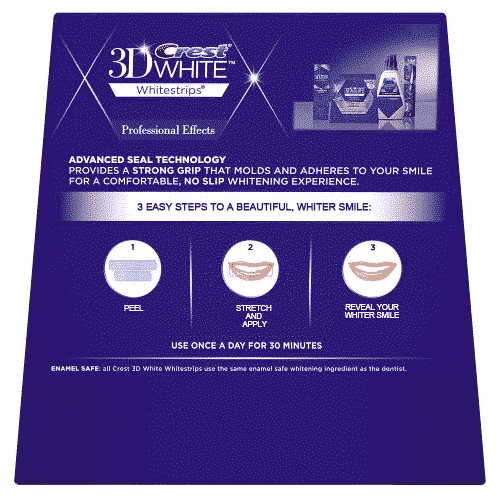Crest 3D Whitestrips Professional Effects