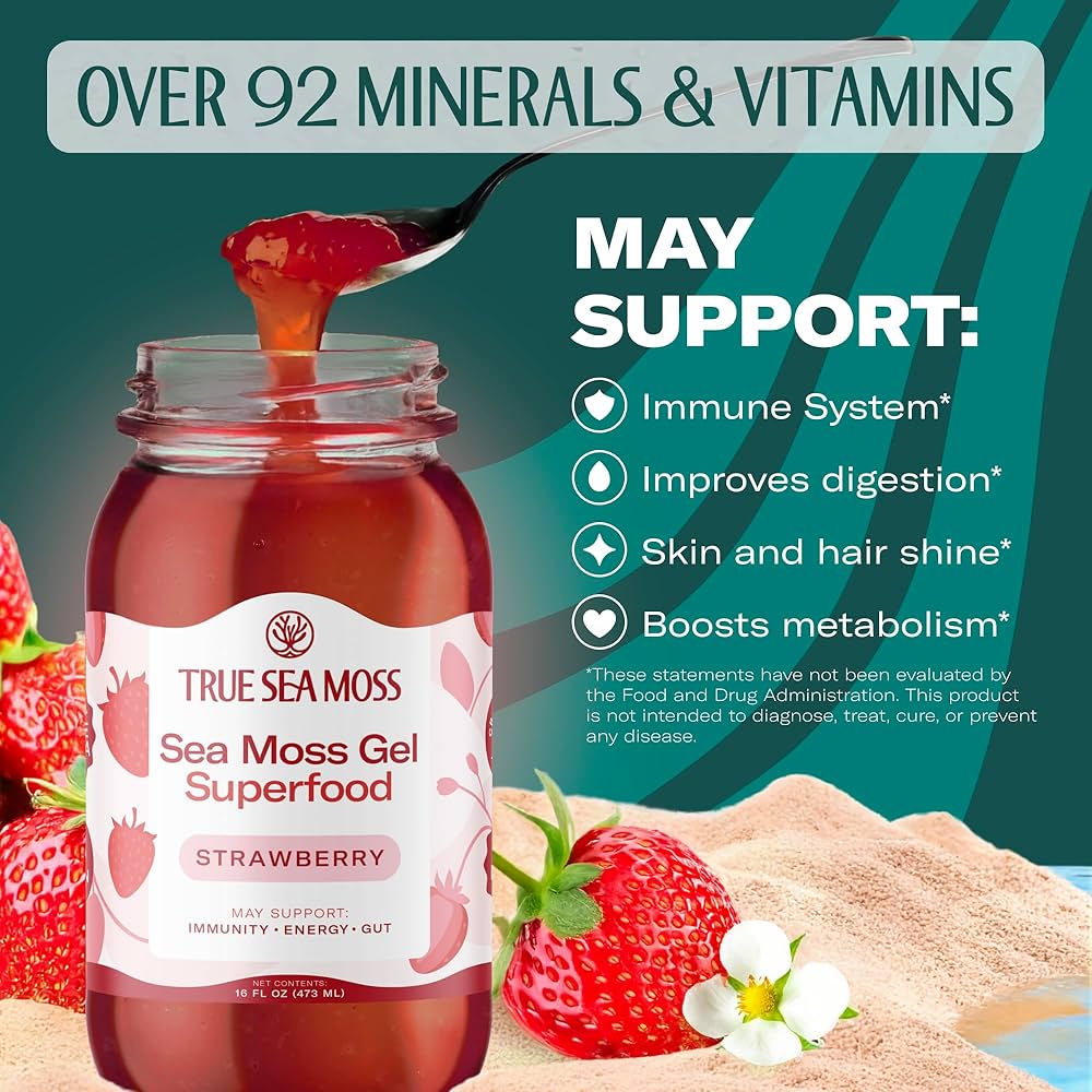 True Sea Moss, Sea Moss Gel Superfood