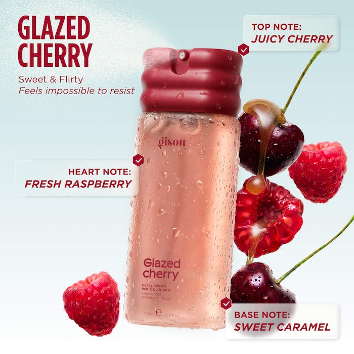 Gisou Glazed Cherry Honey Infused Hair & Body Mist