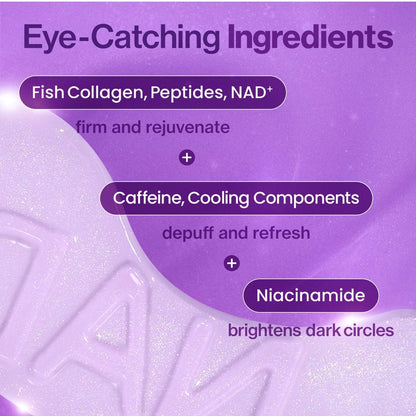 numbuzin No.9 NAD+ Collagen Under Eye Patches