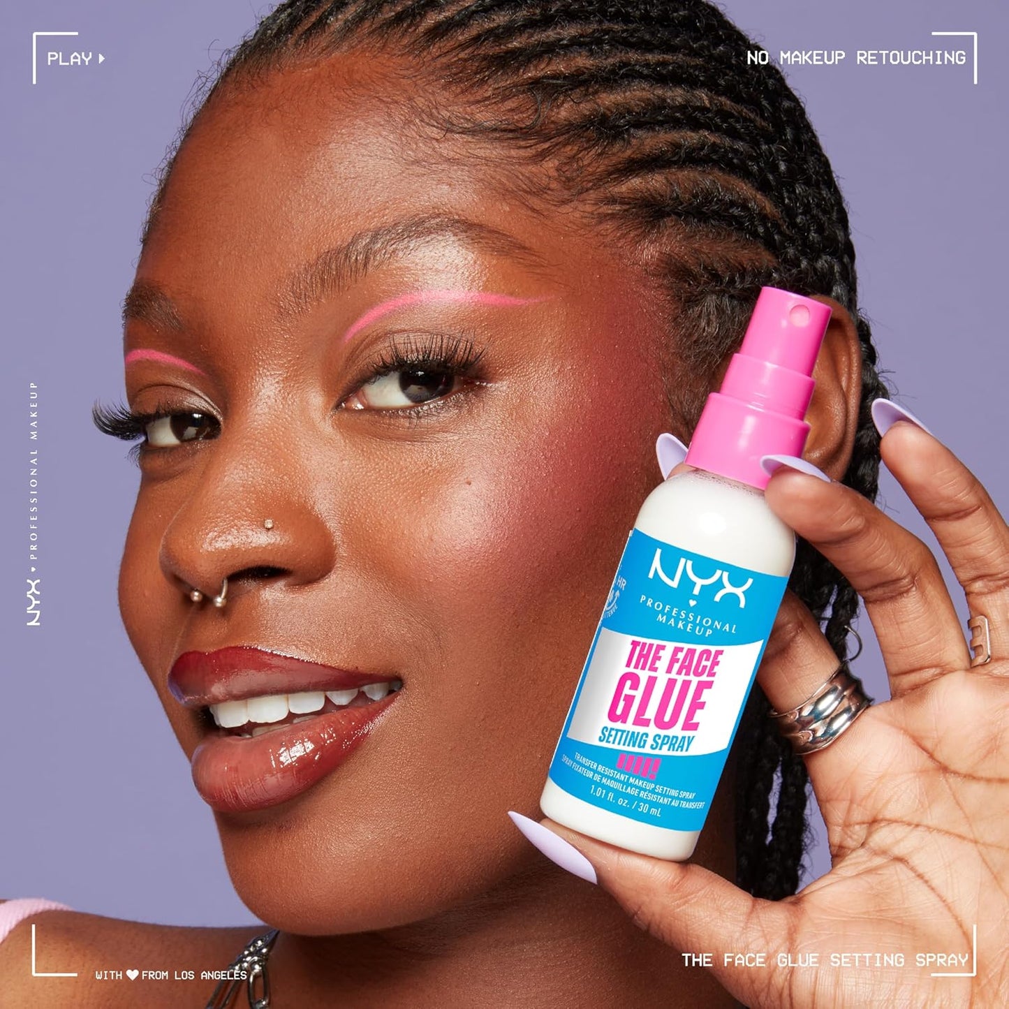 NYX PROFESSIONAL MAKEUP The Face Glue Setting Spray