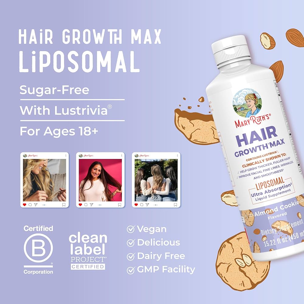 Mary Ruth's Hair Growth Max Liposomal