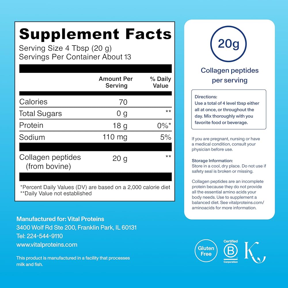 Vital Proteins Collagen Peptides Powder