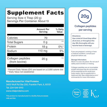 Vital Proteins Collagen Peptides Powder