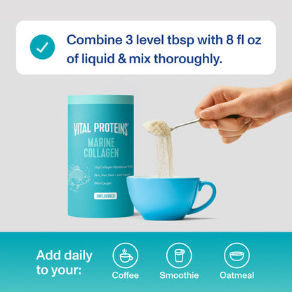 Vital Proteins Marine Collagen Peptides Powder Supplement