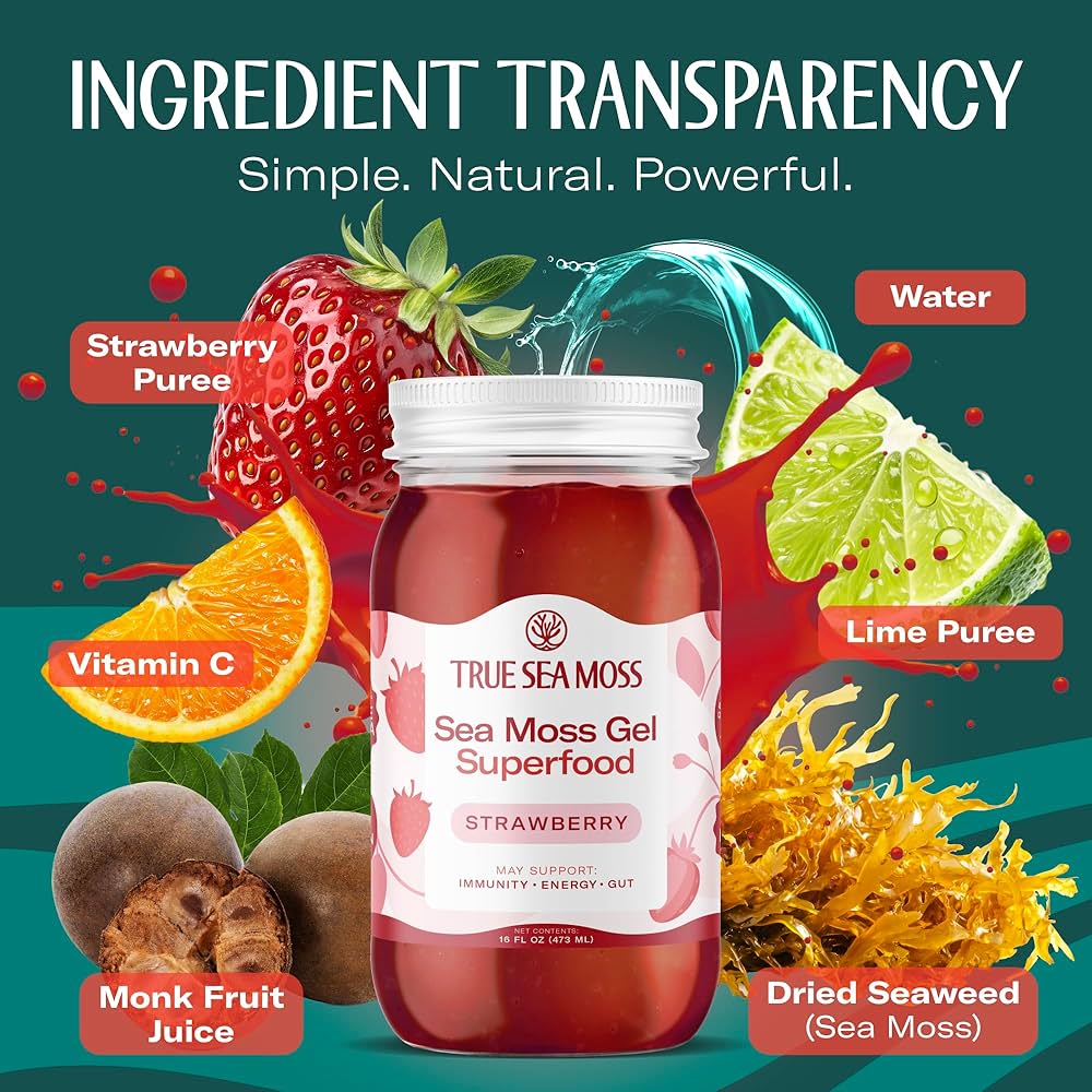 True Sea Moss, Sea Moss Gel Superfood