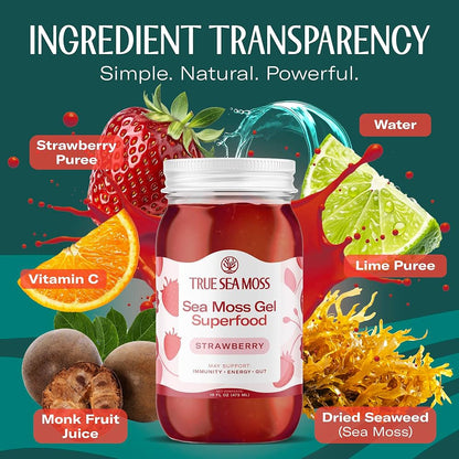 True Sea Moss, Sea Moss Gel Superfood