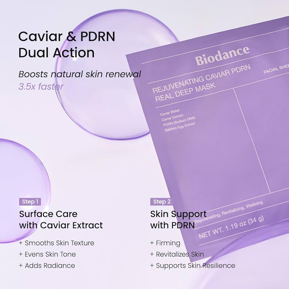 Biodance Rejuvenating Caviar PDRN Real Deep Mask