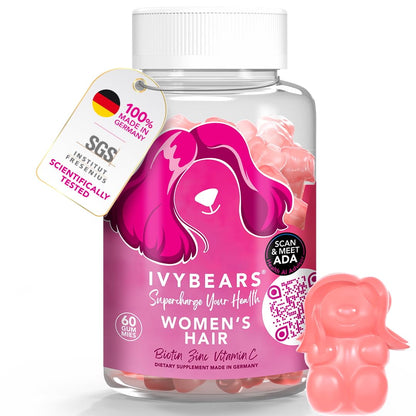 IvyBears Professional Women’s Hair Vitamin Gummies