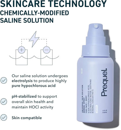 Prequel Universal Skin Facial Solution Hypochlorous Acid Spray